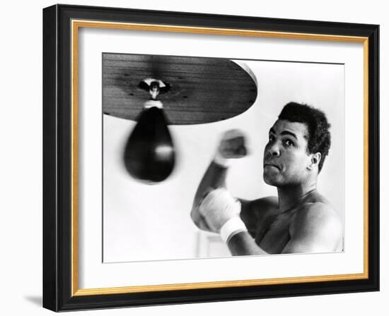 Muhammad Ali, The Greatest-Science Source-Framed Giclee Print