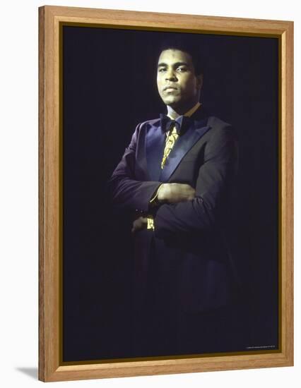 Muhammad Ali-John Shearer-Framed Premier Image Canvas