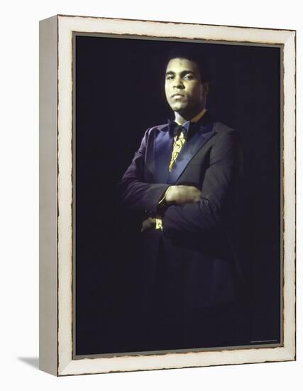 Muhammad Ali-John Shearer-Framed Premier Image Canvas