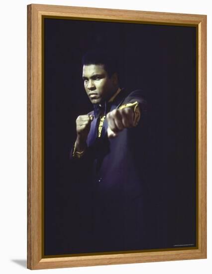 Muhammad Ali-John Shearer-Framed Premier Image Canvas