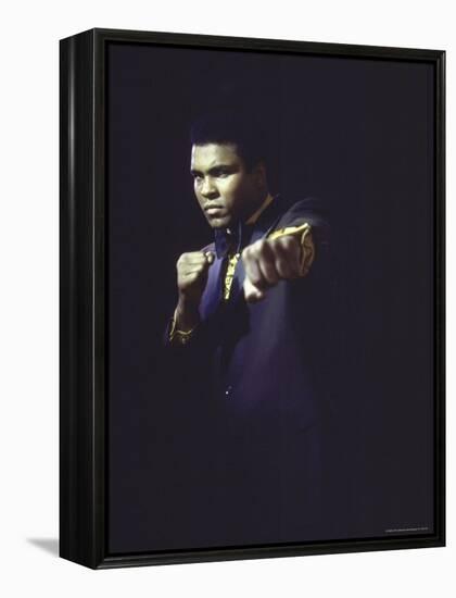 Muhammad Ali-John Shearer-Framed Premier Image Canvas