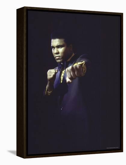 Muhammad Ali-John Shearer-Framed Premier Image Canvas