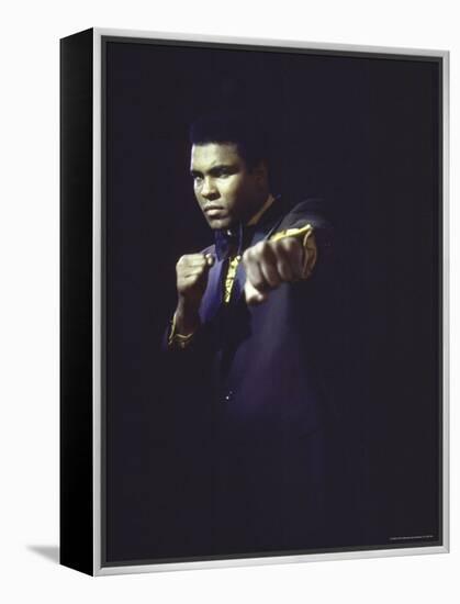 Muhammad Ali-John Shearer-Framed Premier Image Canvas