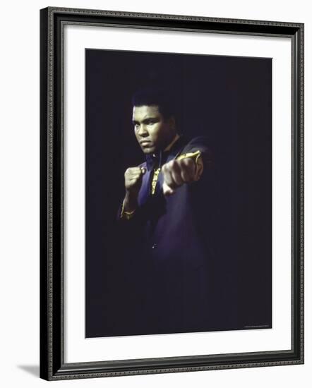 Muhammad Ali-John Shearer-Framed Premium Photographic Print