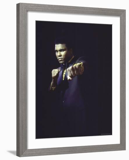 Muhammad Ali-John Shearer-Framed Premium Photographic Print