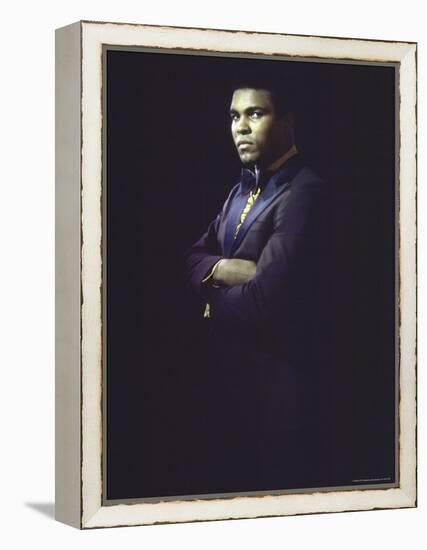 Muhammad Ali-John Shearer-Framed Premier Image Canvas