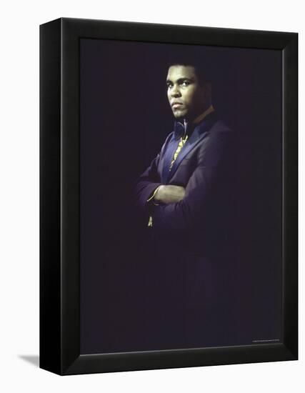 Muhammad Ali-John Shearer-Framed Premier Image Canvas