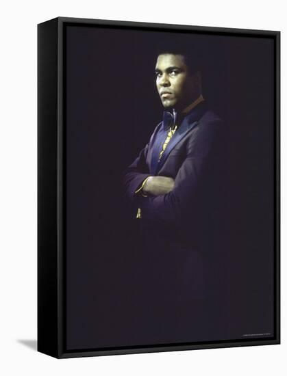 Muhammad Ali-John Shearer-Framed Premier Image Canvas