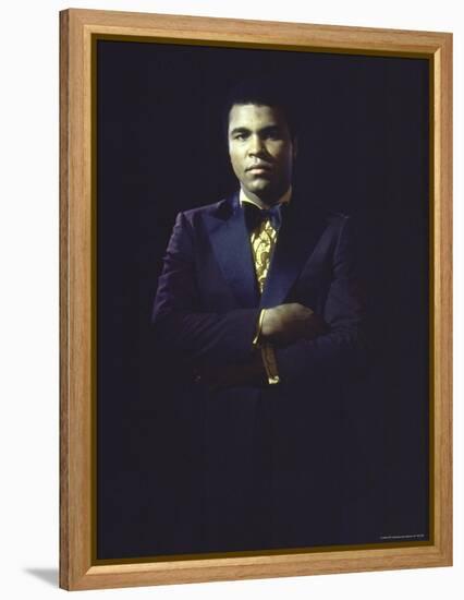 Muhammad Ali-John Shearer-Framed Premier Image Canvas