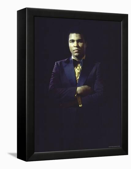 Muhammad Ali-John Shearer-Framed Premier Image Canvas