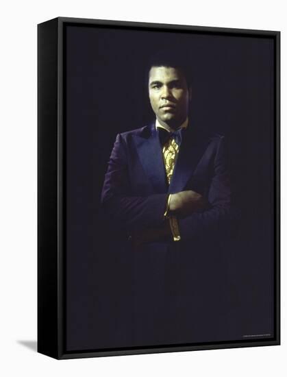 Muhammad Ali-John Shearer-Framed Premier Image Canvas