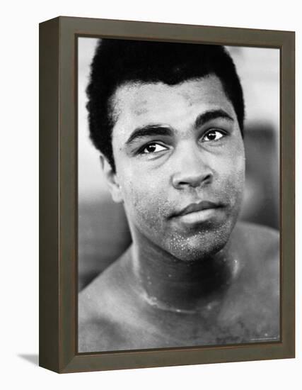 Muhammad Ali-John Shearer-Framed Premier Image Canvas