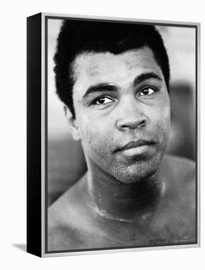 Muhammad Ali-John Shearer-Framed Premier Image Canvas