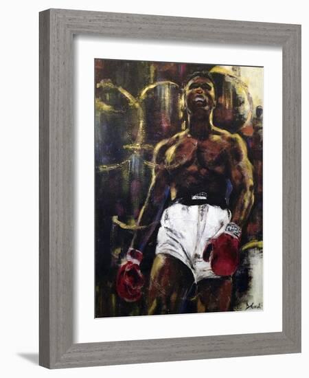 Muhammad Ali-Gregg DeGroat-Framed Giclee Print