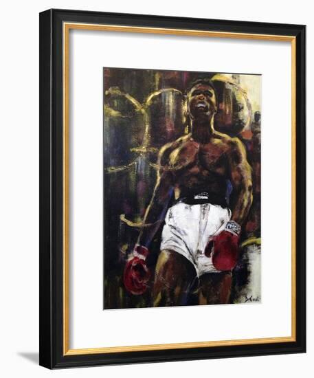 Muhammad Ali-Gregg DeGroat-Framed Giclee Print