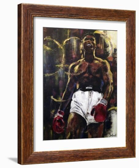 Muhammad Ali-Gregg DeGroat-Framed Giclee Print