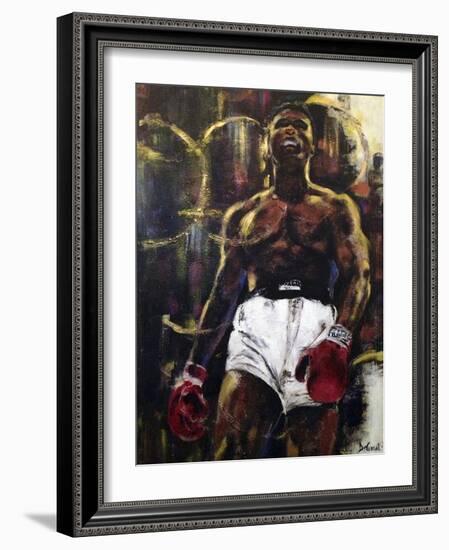 Muhammad Ali-Gregg DeGroat-Framed Giclee Print