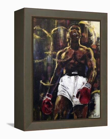 Muhammad Ali-Gregg DeGroat-Framed Premier Image Canvas