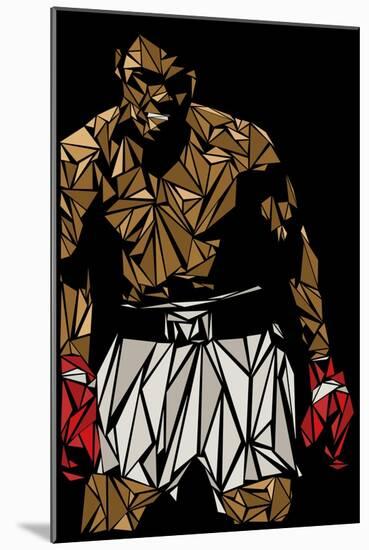 Muhammad Ali-Cristian Mielu-Mounted Art Print