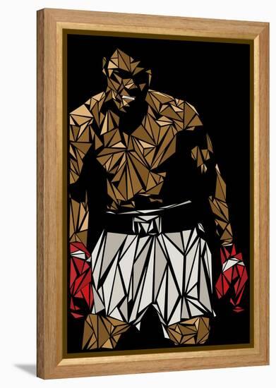Muhammad Ali-Cristian Mielu-Framed Stretched Canvas