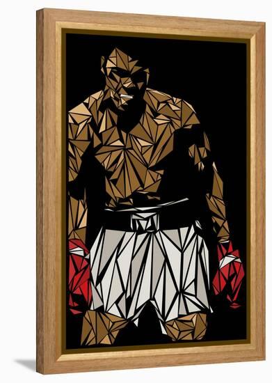 Muhammad Ali-Cristian Mielu-Framed Stretched Canvas