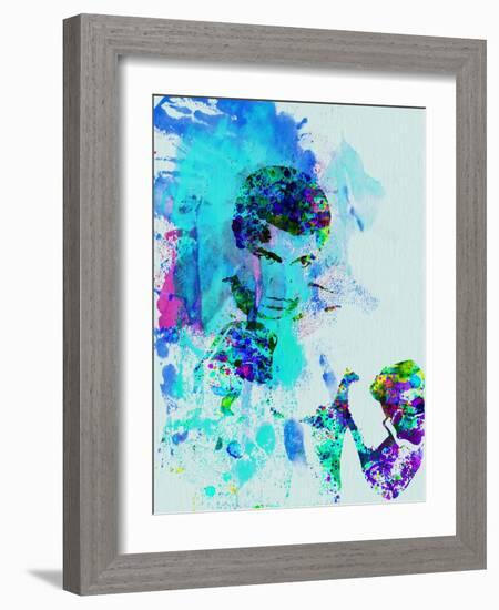 Muhammad Ali-Nelly Glenn-Framed Art Print