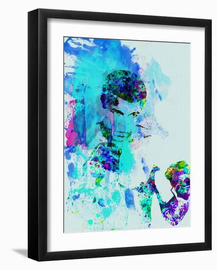 Muhammad Ali-Nelly Glenn-Framed Art Print