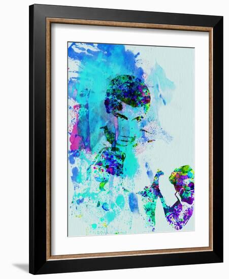 Muhammad Ali-Nelly Glenn-Framed Art Print