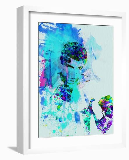 Muhammad Ali-Nelly Glenn-Framed Art Print