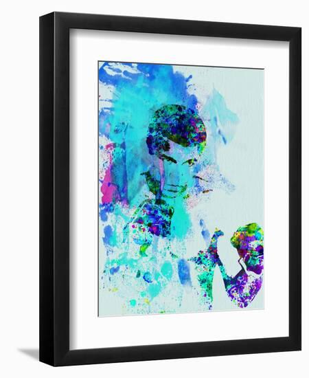 Muhammad Ali-Nelly Glenn-Framed Premium Giclee Print