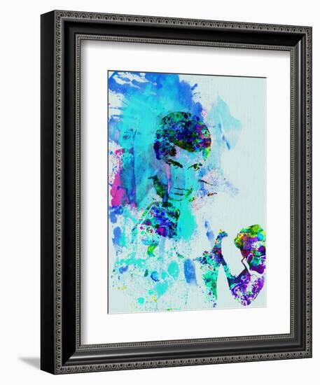 Muhammad Ali-Nelly Glenn-Framed Premium Giclee Print