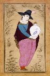 Lady Holding a Cup, Mid 17th Century-Muin Musavvir-Giclee Print