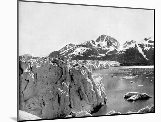 Muir Glacier, Alaska, USA, 1893-John L Stoddard-Mounted Giclee Print