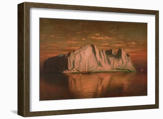 Muir Glacier, C.1872 (Oil on Canvas)-William Bradford-Framed Giclee Print