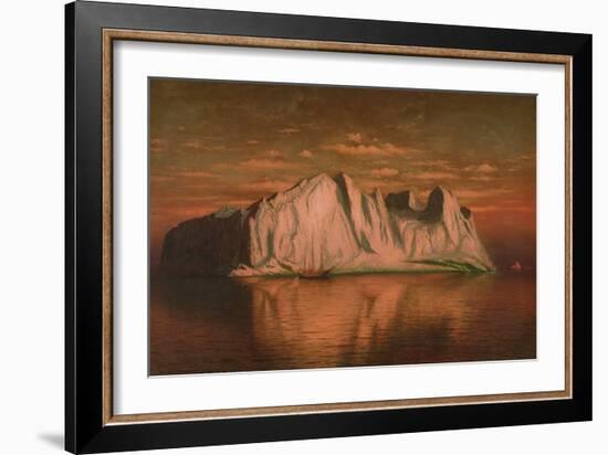 Muir Glacier, C.1872 (Oil on Canvas)-William Bradford-Framed Giclee Print