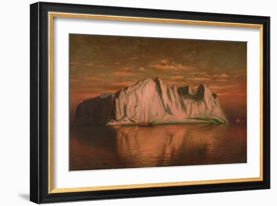 Muir Glacier, C.1872 (Oil on Canvas)-William Bradford-Framed Giclee Print