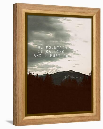 Muir Mountain-Leah Flores-Framed Premier Image Canvas