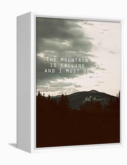 Muir Mountain-Leah Flores-Framed Premier Image Canvas