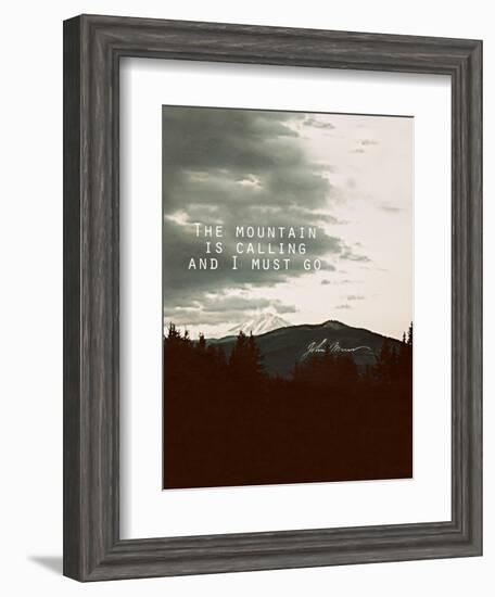 Muir Mountain-Leah Flores-Framed Giclee Print