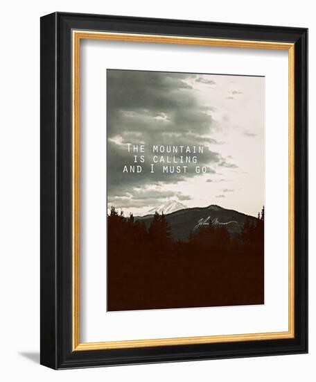 Muir Mountain-Leah Flores-Framed Giclee Print