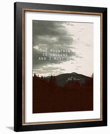 Muir Mountain-Leah Flores-Framed Giclee Print