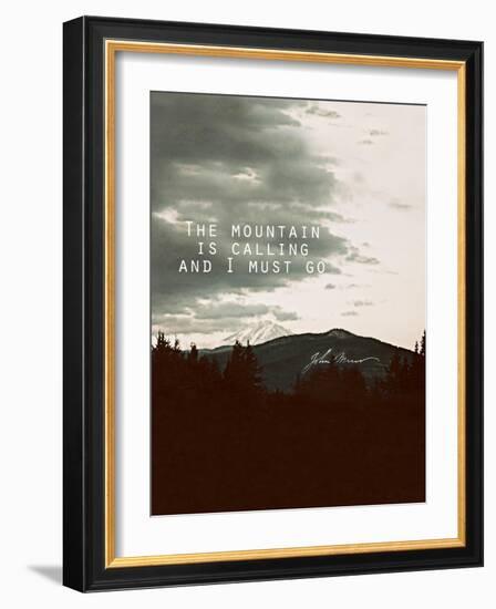 Muir Mountain-Leah Flores-Framed Giclee Print