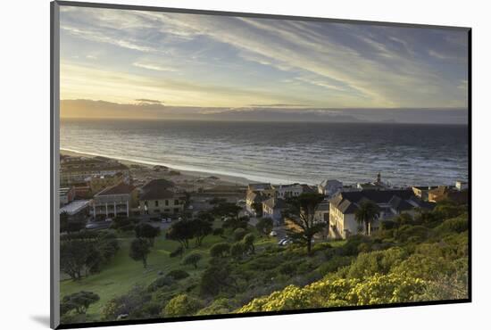 Muizenberg Beach, Cape Town, Western Cape, South Africa, Africa-Ian Trower-Mounted Photographic Print