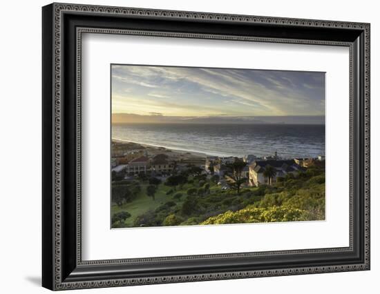 Muizenberg Beach, Cape Town, Western Cape, South Africa, Africa-Ian Trower-Framed Photographic Print