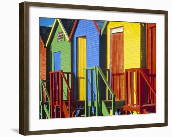 Muizenburg, False Bay, Cape Town, South Africa-Peter Adams-Framed Photographic Print