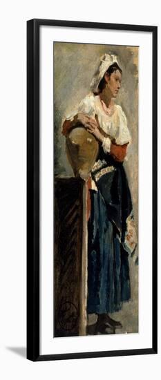 Mujer Con Cantaro-Maria Fortuny-Framed Giclee Print