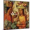 Mujeres con Frutas (Women with Fruit)-Alfredo Ramos Martinez-Mounted Giclee Print