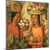 Mujeres Con Frutas-Alfredo Ramos Martinez-Mounted Art Print