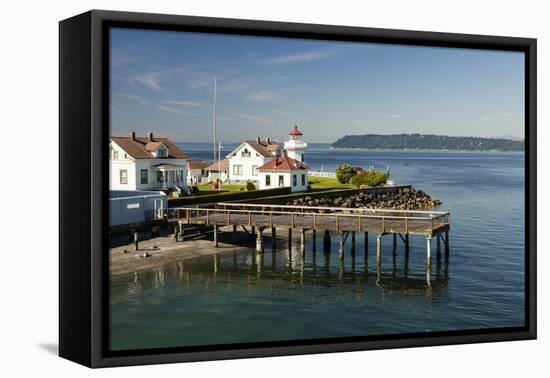 Mukilteo Lighthouse, Mukilteo, Washington, USA-Michele Benoy Westmorland-Framed Premier Image Canvas