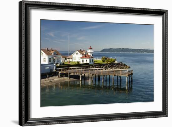 Mukilteo Lighthouse, Mukilteo, Washington, USA-Michele Benoy Westmorland-Framed Photographic Print